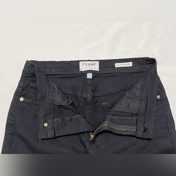 Frame Ali High Rise Cigarette Jeans - Picture 6 of 15